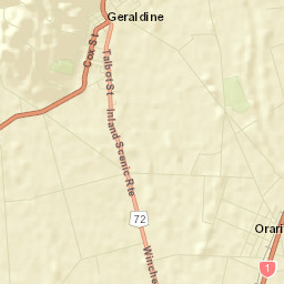 Geraldine Street Map