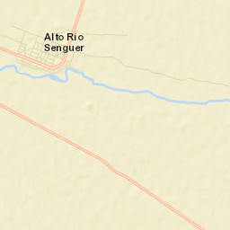 Alto Río Senguer Street Map