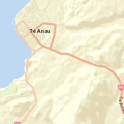 Te Anau Street Map