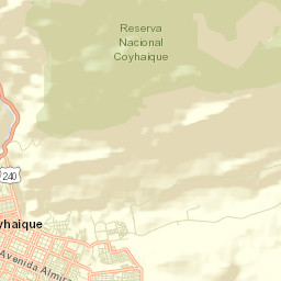 Coyhaique Street Map