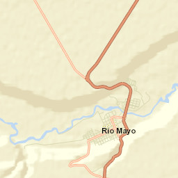 Río Mayo Street Map