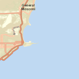 Comodoro Rivadavia Street Map