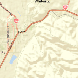 Gore Street Map