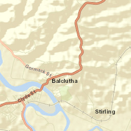 Balclutha Street Map