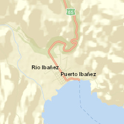 Río Ibáñez Street Map