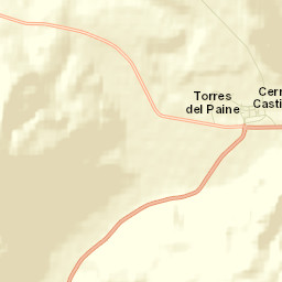 Torres del Paine Street Map