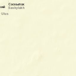 Saskylakh Street Map
