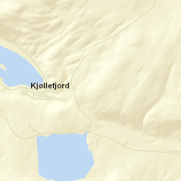 Kjøllefjord Street Map