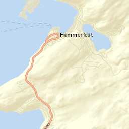 Hammerfest Street Map
