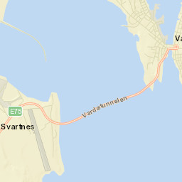 Vardø Street Map