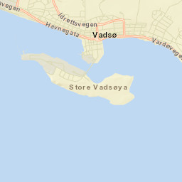 Vadsø Street Map