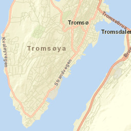 Tromsø Street Map
