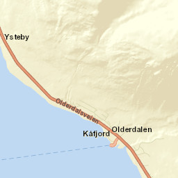 Kåfjord Street Map