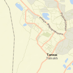 Talnakh Street Map