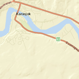 Kárášjohka Street Map
