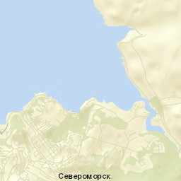 Severomorsk Street Map