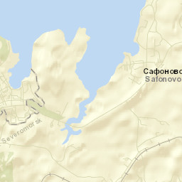 Safonovo Street Map