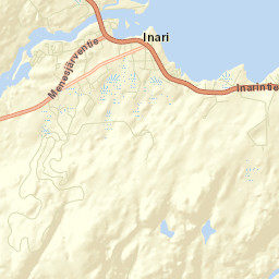 Inari Street Map
