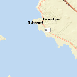 Skånland Street Map