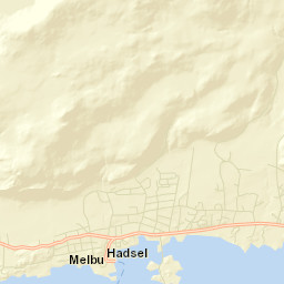 Melbu Street Map