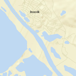 Inuvik Street Map