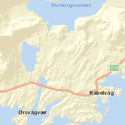 Kabelvåg Street Map