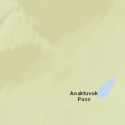 Anaktuvuk Pass Alaska Street Map