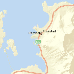 Flakstad Street Map