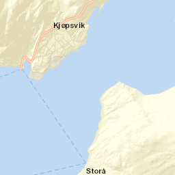 Kjøpsvik Street Map
