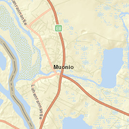 Muonio Street Map
