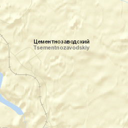 Tsementnozavodskiy Street Map