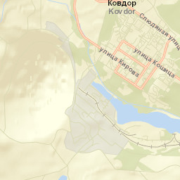 Kovdor Street Map