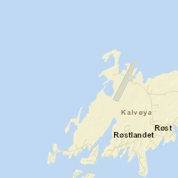 Røst Street Map