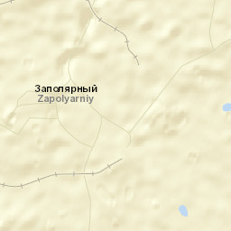 Zapolyarnyy Street Map
