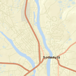 Sodankylä Street Map