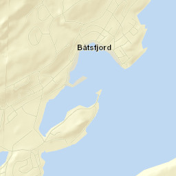 Båtsfjord Street Map