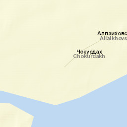 Chokurdakh Street Map