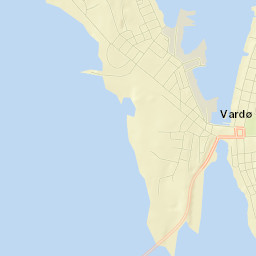 Vardø Street Map