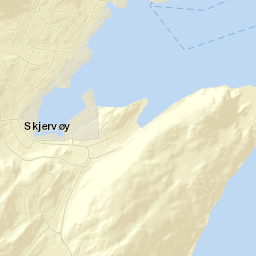 Skjervøy Street Map