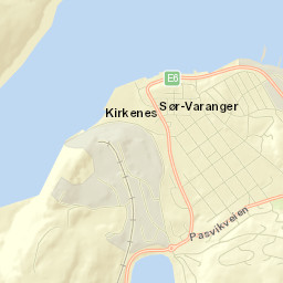 Kirkenes Street Map