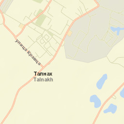 Talnakh Street Map