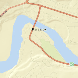 Karasjok Street Map