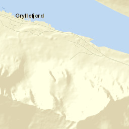 Gryllefjord Street Map