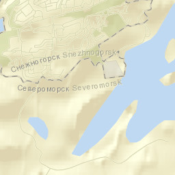 Snezhnogorsk Street Map