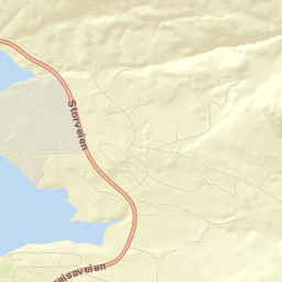 Sørreisa Street Map