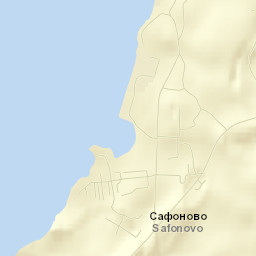 Safonovo Street Map