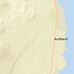 Sortland Street Map