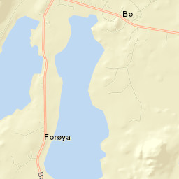 Bø Street Map