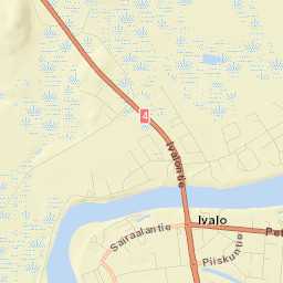 Ivalo Street Map