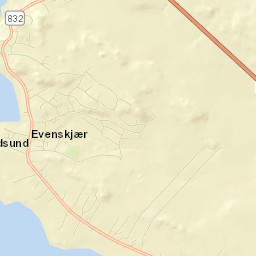 Skånland Street Map